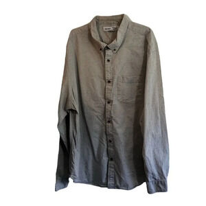 Old Navy Men long sleeve button‎ down shirt size XXXL